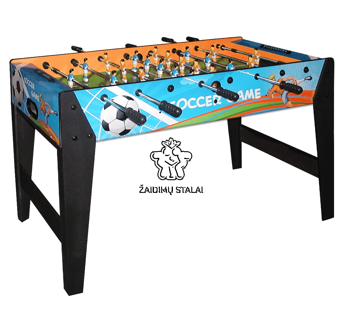 Futbolo stalas Garlando F-zero Soccer Game, teleskopiniai strypai