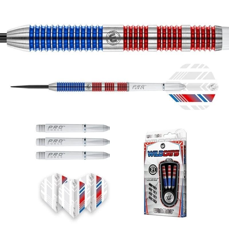 Smiginio strėlytės Winmau Wildcats, 22 g, 90 % volframo