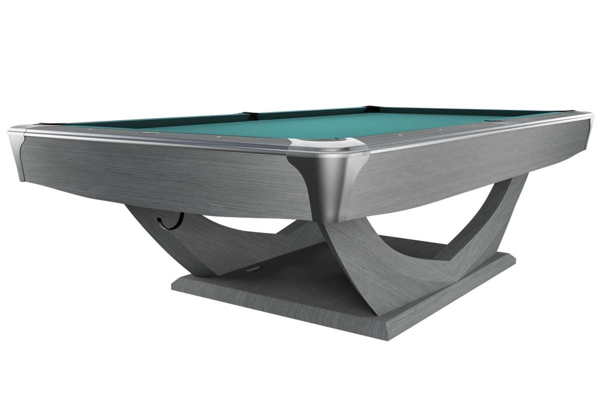 Pulo stalas Dynamic Axion 9 pėdų, šviesiai pilkos spalvos