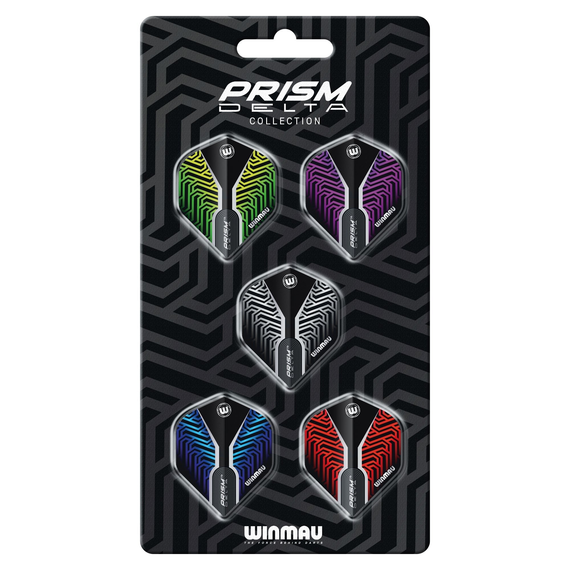 Smiginio strėlyčių sparnelių rinkinys Winmau Prism Delta