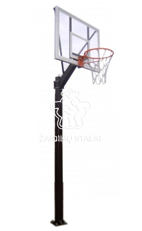 Įbetonuojamas krepšinio stovas Libra (akrilo plastikas)