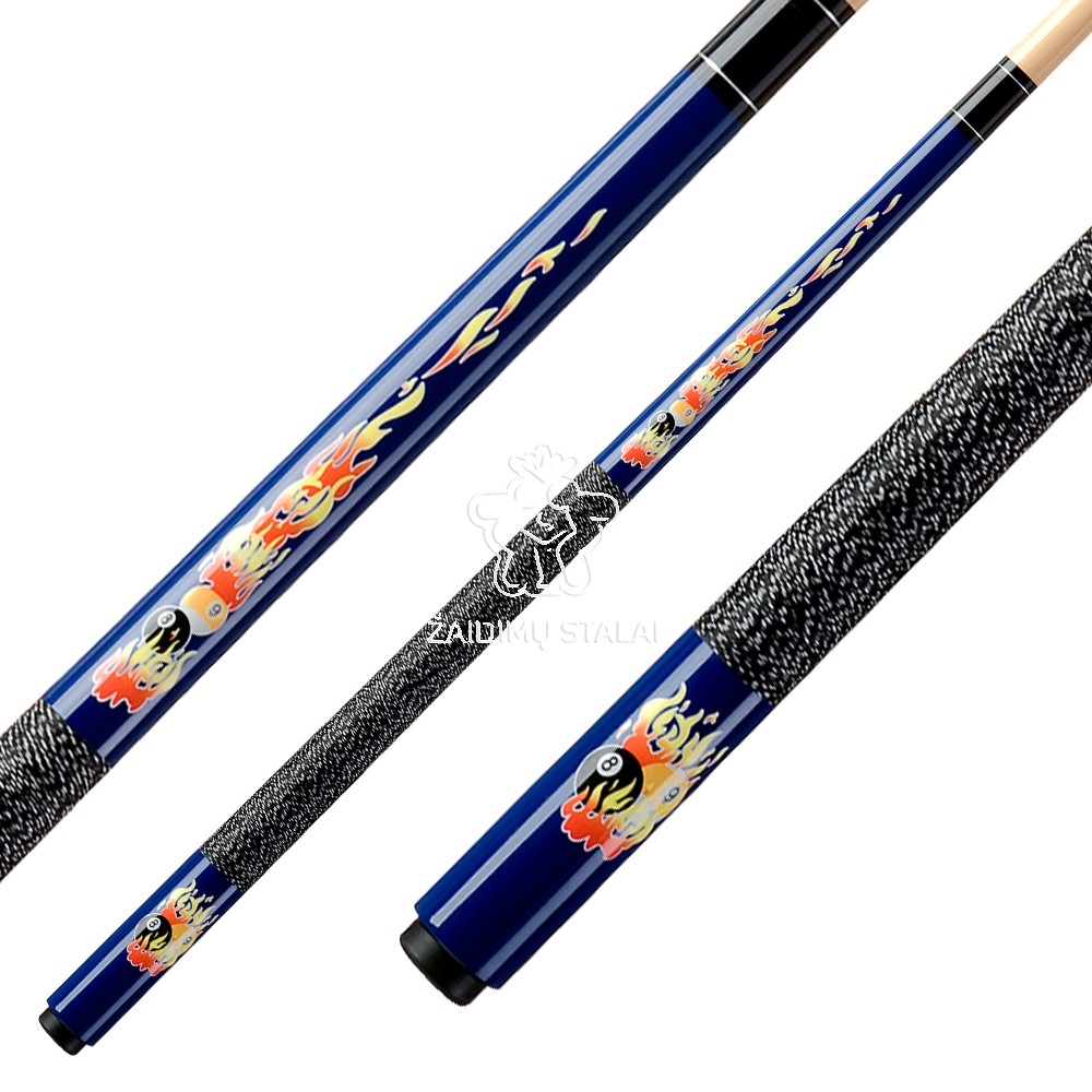 Pulo lazda Classic Flames 2 dalių 122cm
