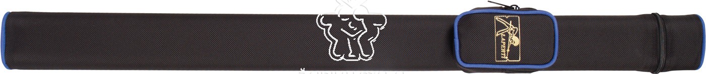 Dėklas 2 dalių lazdai Laperti juodas/mėlynu apvadu 1B/1S