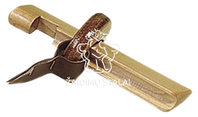 Antgalio spaustukas, medinis