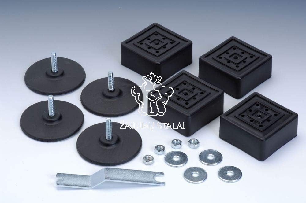 Reguliuojamų pėdučių komplektas Garlando