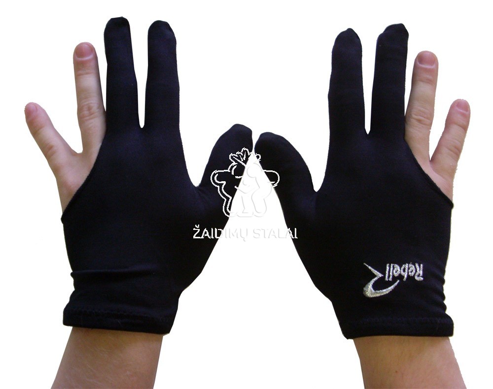 Pirštinė Rebel juoda