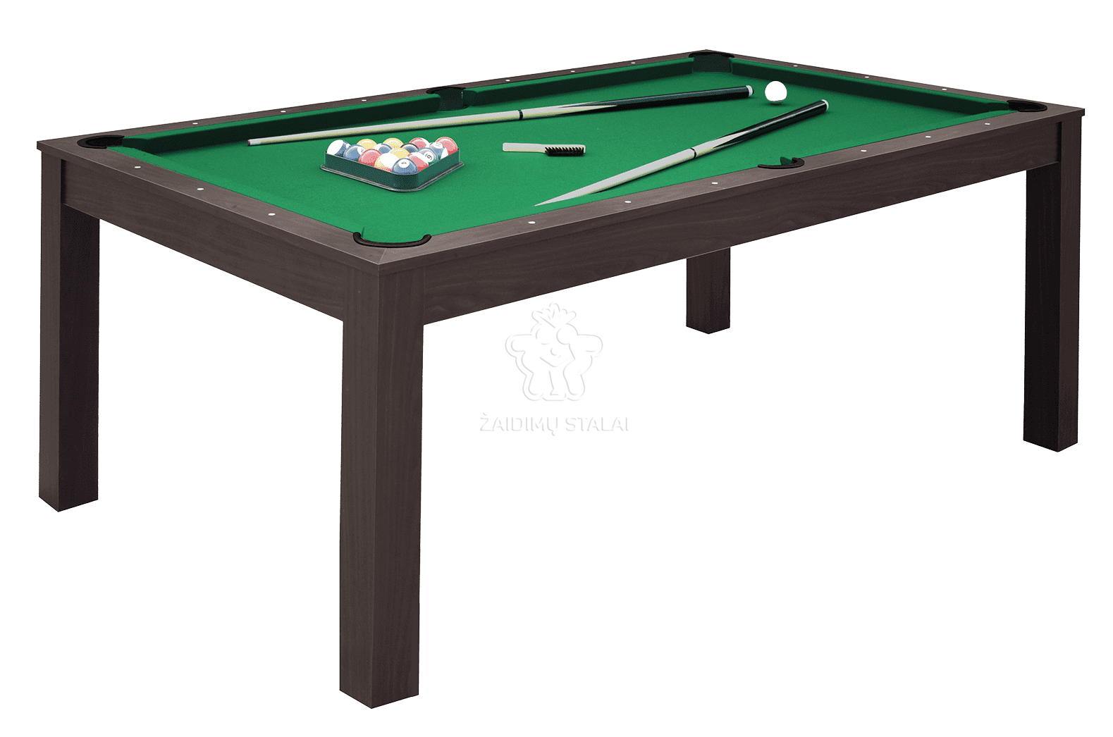 Pulo stalas Garlando Miami 7', wenge