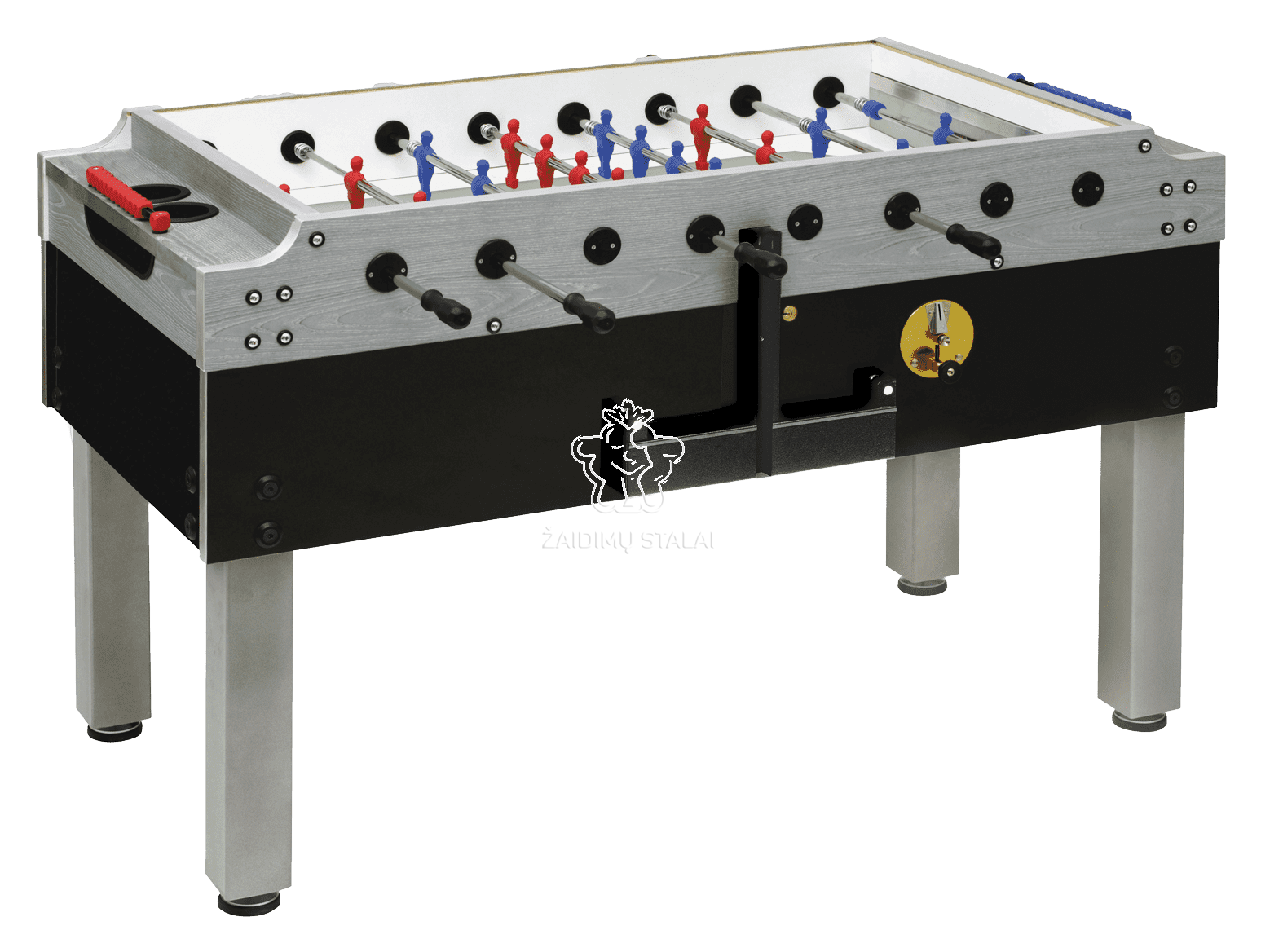 Futbolo stalas Garlando Olympic Silver, monetinis