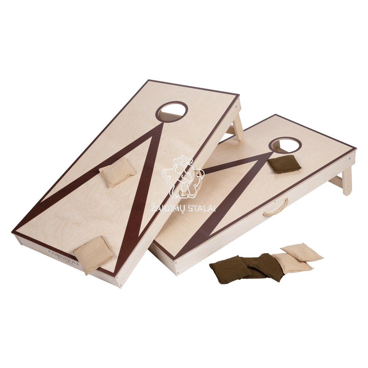 Engelhart Cornhole žaidimas (dvigubas) 120 x 60 cm