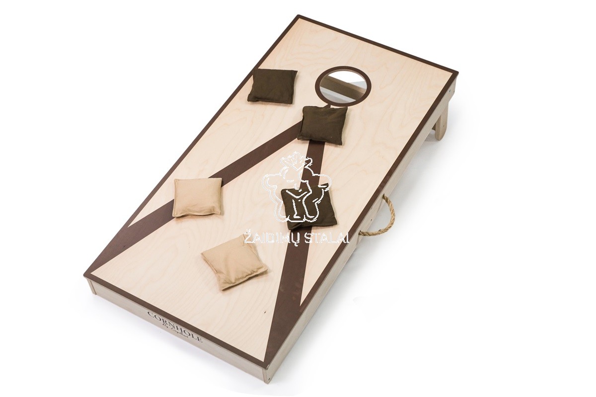 Engelhart Cornhole žaidimas (viengubas), 2 x 4 vnt. 120 x 60 cm