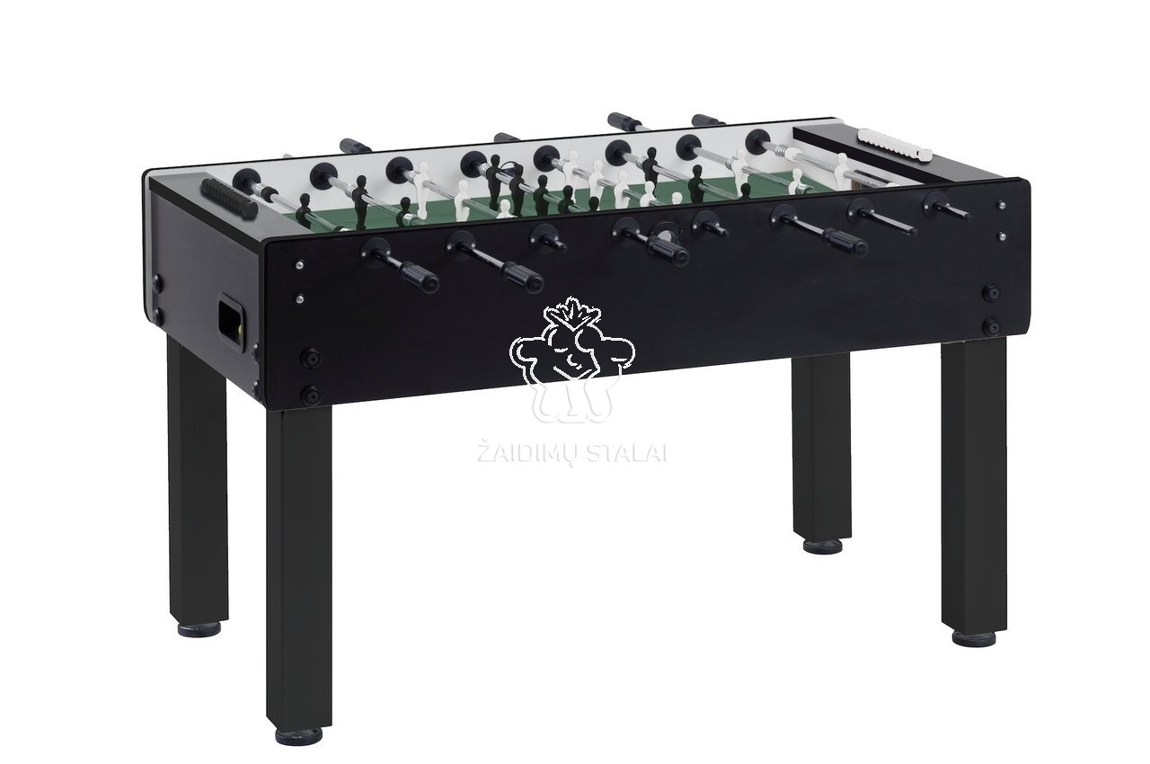 Futbolo stalas Garlando G-500 BLACK evolution, teleskopiniai strypai