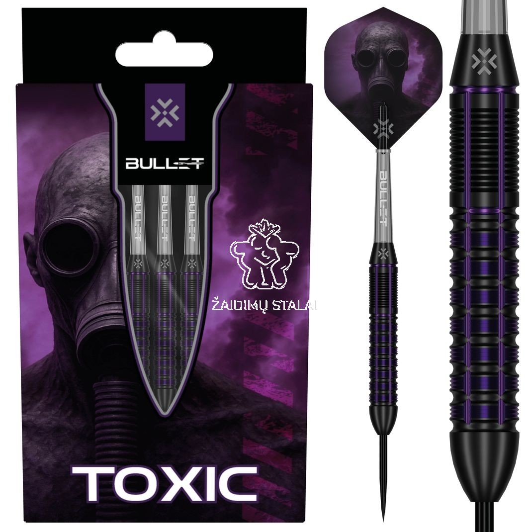 Bullet Toxic 23 g – strėlytė ir pakuotė