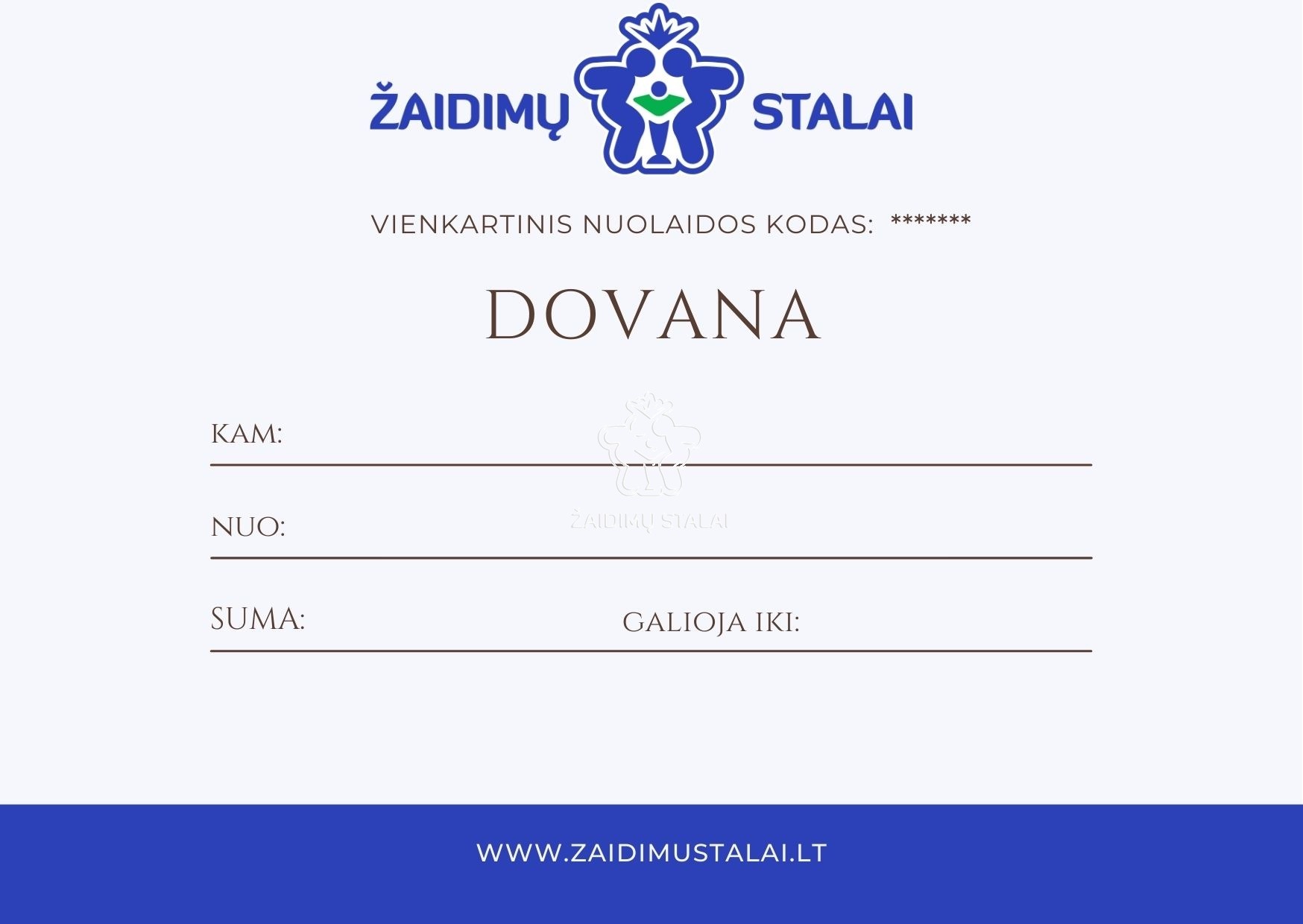 DOVANŲ KUPONAS 200€ 