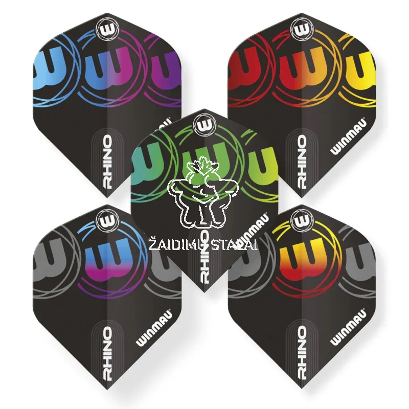 Smiginio strėlyčių sparnelių rinkinys Winmau Rhino