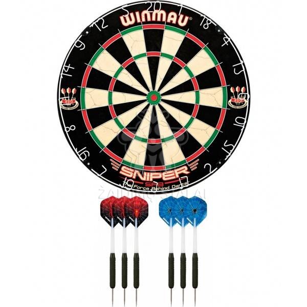 Smiginio rinkinys Winmau Sniper + strėlyčių kompl