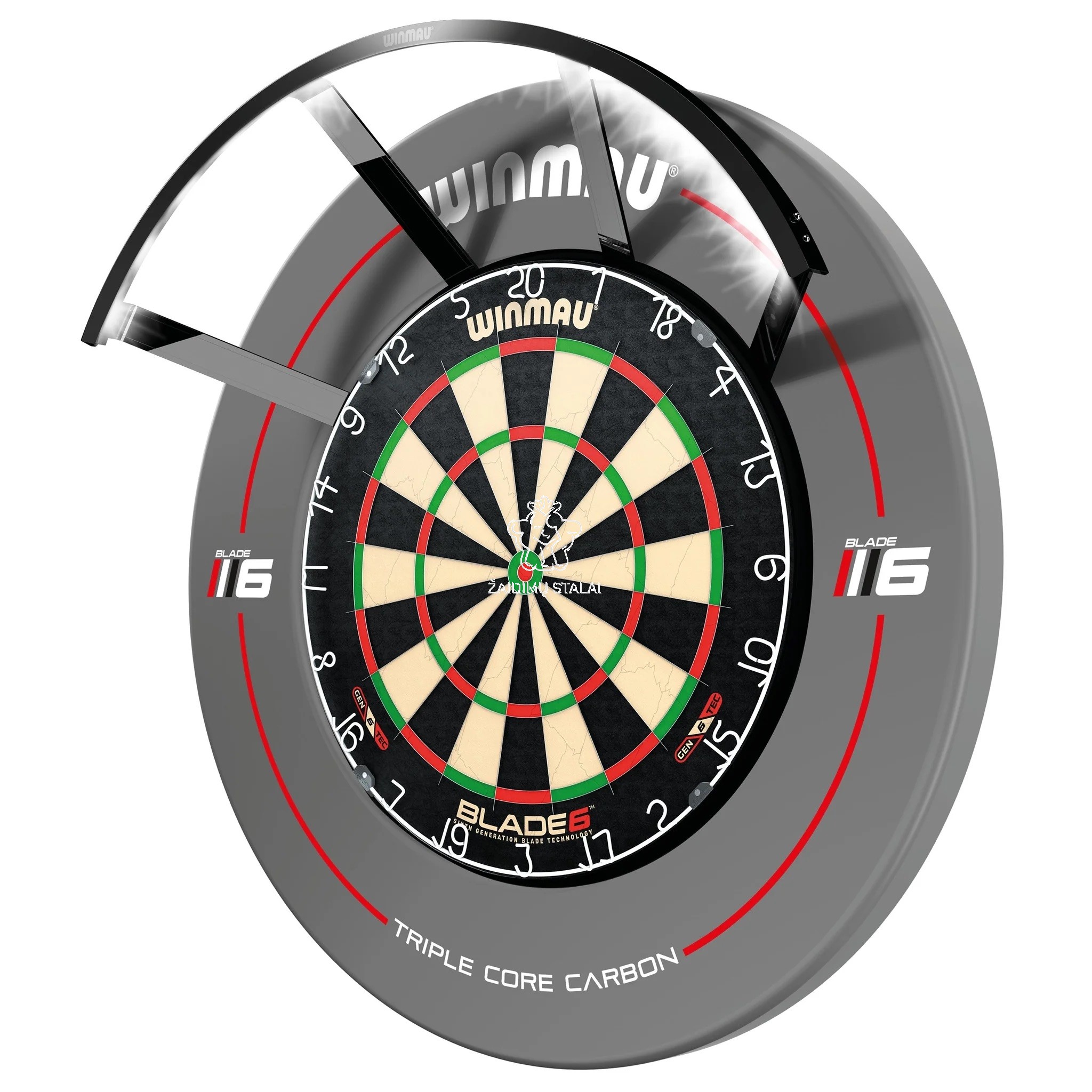   Smiginio taikinio apšvietimo sistema Winmau Polaris 120°