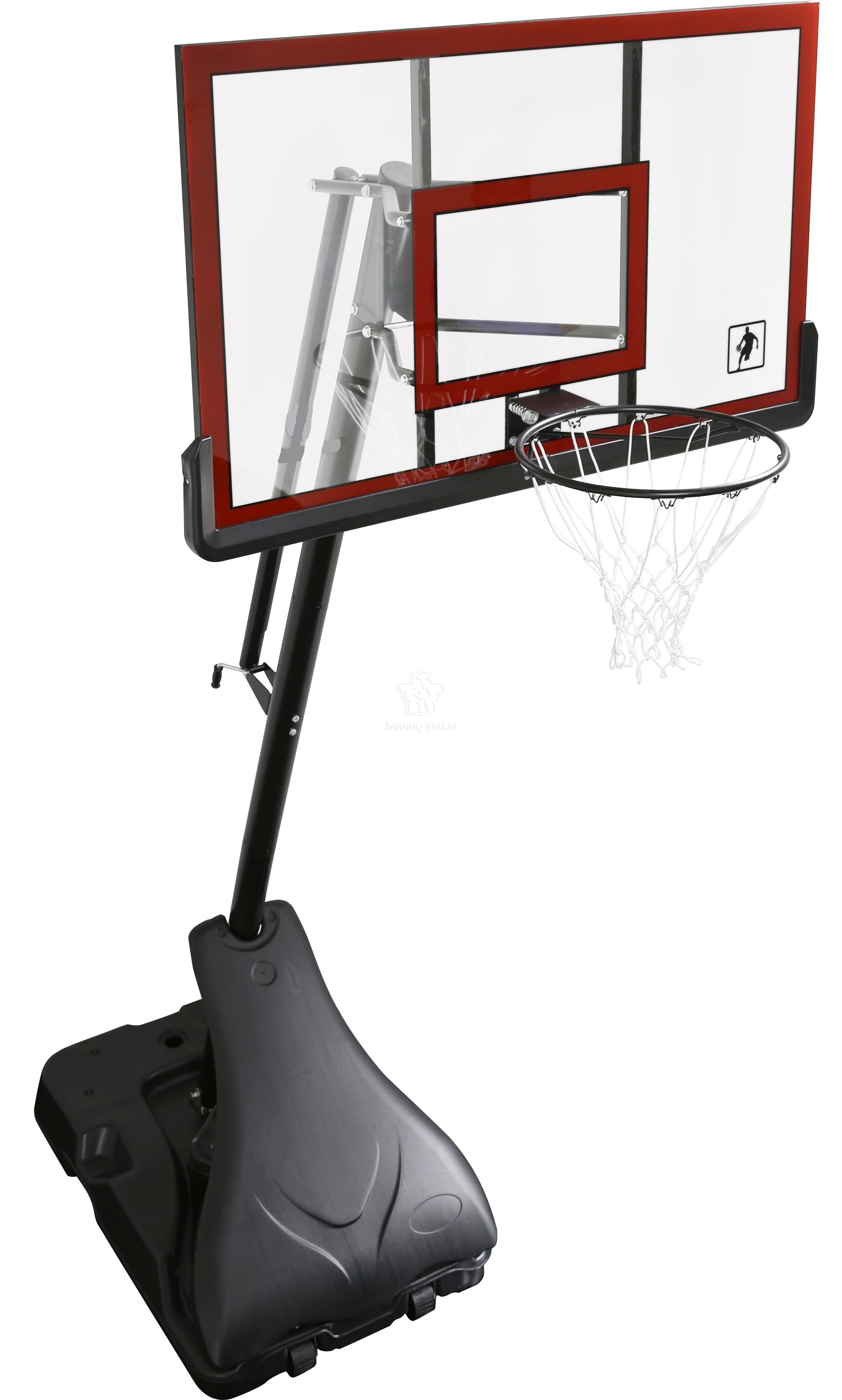 Mobilus krepšinio stovas B-Sport Toronto 144x88cm